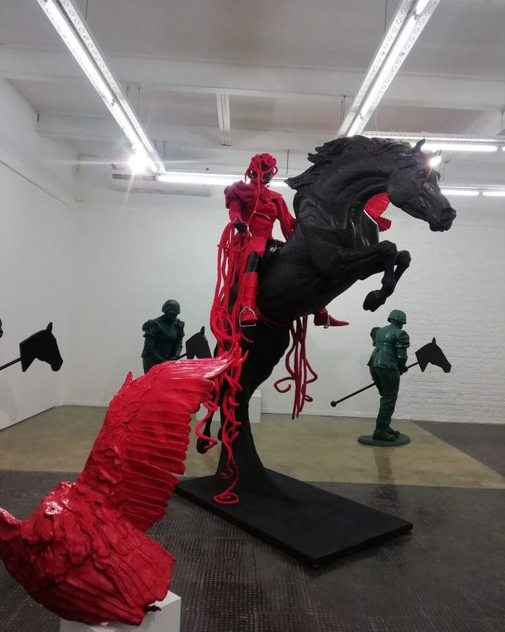 mary sibande sculpture
